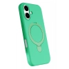Mey İthalat®   iPhone 16 Regal Magsafe Standlı Kapak - Yeşil
