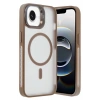 Mey İthalat®  iPhone 16E Flet Lens Magsafe Kapak - Gold