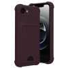 Mey İthalat®   iPhone 16E Kelvin Kartvizitli Silikon - Derin Mor