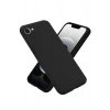 Mey İthalat®  iPhone 16E Kılıf First Silikon - Siyah