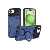 Mey İthalat®  iPhone 16E Kılıf Joy Lens Standlı Kapak - Lacivert