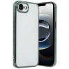 Mey İthalat®  iPhone 16E Kılıf  Lensli Silikon - Yeşil