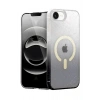 Mey İthalat®   iPhone 16E Pummel Shiny Magsafe Kapak - Siyah