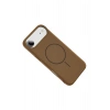 Mey İthalat®   iPhone 17 Air Jully Magsafe Kapak - Kahverengi