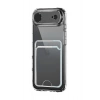Mey İthalat®   iPhone 17 Air Kart Şeffaf Silikon - Şeffaf