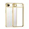 Mey İthalat®   iPhone 17 Air  Lensli Silikon - Gold
