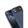 Mey İthalat®   iPhone 17 Air Megane Magsafe Kapak - Lacivert