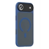 Mey İthalat®   iPhone 17 Air Megane Magsafe Kapak - Lacivert