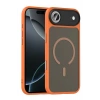 Mey İthalat®   iPhone 17 Air Megane Magsafe Kapak - Turuncu