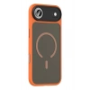 Mey İthalat®   iPhone 17 Air Megane Magsafe Kapak - Turuncu
