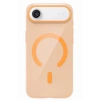 Mey İthalat®   iPhone 17 Air PC Blank Magsafe Kapak - Turuncu