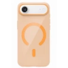 Mey İthalat®   iPhone 17 Air PC Blank Magsafe Kapak - Turuncu