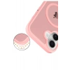 Mey İthalat®   iPhone 17 Jota Magsafe Kapak - Pudra