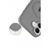 Mey İthalat®   iPhone 17 Jota Magsafe Kapak - Titan Gri