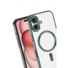 Mey İthalat®   iPhone 17 Kross Magneticsafe Kapak - Koyu Yeşil