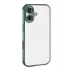 Mey İthalat®   iPhone 17  Lensli Silikon - Yeşil