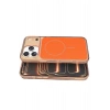 Mey İthalat®   iPhone 17 Pro Bruma Magsafe Kapak - Turuncu