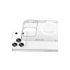 Mey İthalat® iPhone 17 Pro Combo Sert Şeffaf Magsafe Kapak - Şeffaf