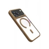 Mey İthalat®   iPhone 17 Pro Hazar Magsafe Kapak - Gold