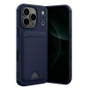 Mey İthalat®   iPhone 17 Pro Kelvin Kartvizitli Silikon - Lacivert