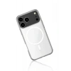 Mey İthalat®  iPhone 17 Pro Kılıf Magneticsafe Şeffaf Silikon - Şeffaf