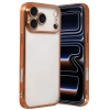 Mey İthalat®   iPhone 17 Pro  Lensli Silikon - Turuncu