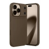 Mey İthalat®   iPhone 17 Pro Max Auto Focus Karbon Kapak - Kahverengi