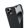 Mey İthalat®   iPhone 17 Pro Max Auto Focus Karbon Kapak - Siyah
