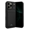 Mey İthalat®   iPhone 17 Pro Max Kelvin Kartvizitli Silikon - Siyah