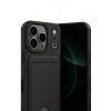 Mey İthalat®   iPhone 17 Pro Max Kelvin Kartvizitli Silikon - Siyah