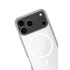 Mey İthalat®  iPhone 17 Pro Max Kılıf Magneticsafe Şeffaf Silikon - Şeffaf