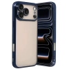 Mey İthalat®   iPhone 17 Pro Max  Lensli Silikon - Lacivert