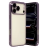Mey İthalat®   iPhone 17 Pro Max  Lensli Silikon - Mor