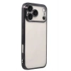 Mey İthalat®   iPhone 17 Pro Max  Lensli Silikon - Siyah