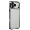Mey İthalat®   iPhone 17 Pro Max  Lensli Silikon - Titan Gri