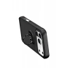 Mey İthalat®   iPhone 17 Pro Max Montreal Yüzüklü Silikon Kapak - Siyah