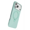Mey İthalat®   iPhone 17 Pro Max Regal Magsafe Standlı Kapak - Su Yeşili