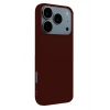Mey İthalat®   iPhone 17 Pro Nano içi Kadife Silikon - Bordo