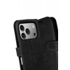 Mey İthalat®   iPhone 17 Pro Trend S Plus Kapaklı Kılıf - Siyah