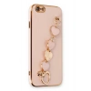 Mey İthalat® iPhone 6 Kılıf Esila Silikon - Pudra