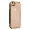 Mey İthalat®  iPhone 6 Kılıf Liva Lens Silikon - Siyah