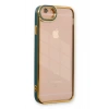 Mey İthalat®  iPhone 6 Kılıf Liva Lens Silikon - Yeşil