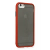 Mey İthalat®  iPhone 6 Kılıf Montreal Silikon Kapak - Kırmızı