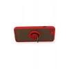 Mey İthalat®  iPhone 6 Kılıf Montreal Yüzüklü Silikon Kapak - Kırmızı