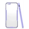 Mey İthalat®  iPhone 6 Kılıf Platin Silikon - Lila
