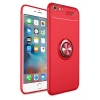 Mey İthalat® iPhone 6 Kılıf Range Yüzüklü Silikon - Kırmızı
