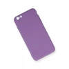 Mey İthalat®  iPhone 6 Plus Kılıf Nano içi Kadife Silikon - Mor