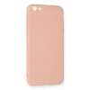 Mey İthalat®  iPhone 6 Plus Kılıf Nano içi Kadife Silikon - Pudra