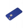Mey İthalat®  iPhone 7 Kılıf First Silikon - Lacivert