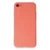 Mey İthalat®  iPhone 7 Kılıf First Silikon - Turuncu
